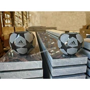 Indijska črna peskalna nogometna vaza